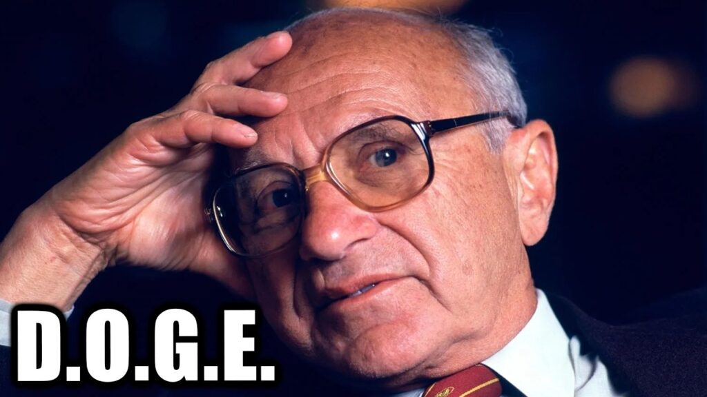 Milton Friedman PREDICTED Elon Musk's (D.O.G.E.) Program!