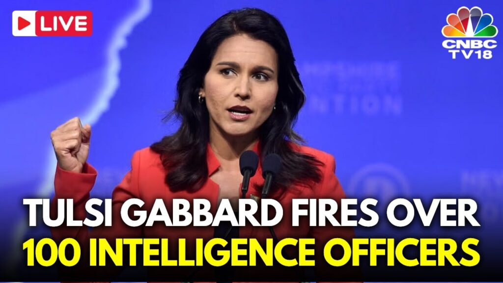 LIVE: Tulsi Gabbard Fires More Than 100 US Intelligence Officers Over Explicit Chat Messages | N18G