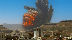 B-2 Stealth Bomber Drops The Worlds BIGGEST Bomb (*REAL FOOTAGE*) Iran Nuclear Facility Destroyed