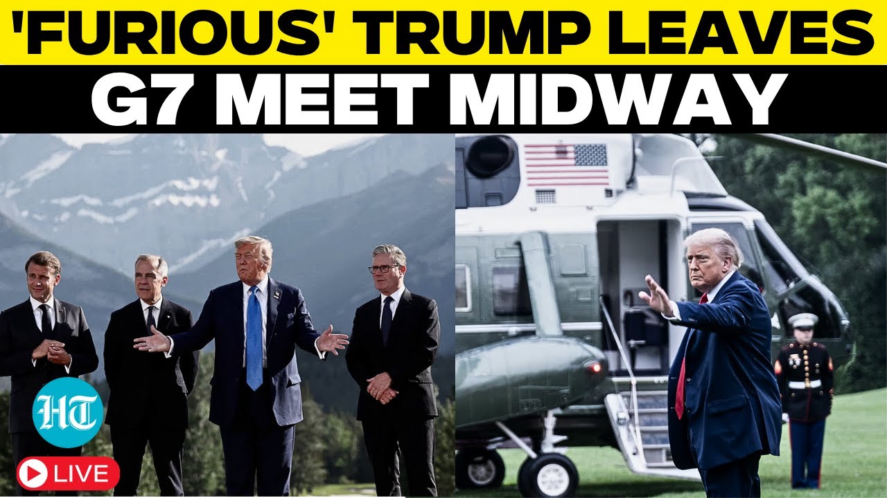 Trump Live | Donald Trump Leaves G7 Summit Midway US Increases Deployment In The Middle East | Iran